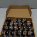 GICUNK Chair Leg Floor Protectors for Hardwood Floors and Carpet Silicone Covers to Protect Wood Tile Floors Chair Sliders Non Slip Reduce Noise 28 Pcs Clear Round L Fit:1-3/16"~1-9/16"