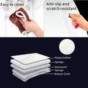 Car Seat Cover Front 2Pcs Full Set Nappa Leather, Tesla Model 3/Y Seat Covers, Waterproof Interior Protector for 2020 2021 2022 2023 2024 Model Y/3 (White)
