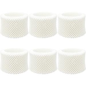 Colorfullife 6 Pack HAC-504 Humidifier Wicking Filters for Honeywell Humidifier HAC-504 HAC-504AW HAC504V1 HCM350 HCM-350W HCM-300T HCM-315T HCM-530 HCM-600 HCM-710 HEV-312, Replacement Filter A
