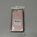 Case for iPhone 8 Plus & iPhone 7 Plus Case Wallet with Card Holder Keychain Ring Stand Leather Shockproof Phone case with Credit Card Slots Zipper Women Men-Beige