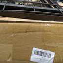 2'x5.5' Ft Gridwall Panel Display Stands Heavy Duty Floor Standing Retail Display Rack with Triangle Base for Retail Art Show With 10 Hooks