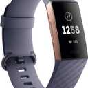 Fitbit Charge 3 Fitness Activity Tracker (Rose Gold/Blue Grey)