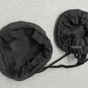 2 Pack 6" Grow Tent Vent Cover Dust Filter Cover for Plant Grow Tent Accessories with Elastic Band and Fixed Buckle Fan Exhaust Screen