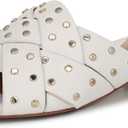 Naturalizer Women's Morena Slide Sandal (10, Warm White Leather)