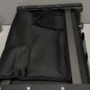 SPORT BEATS Stadium Seats with Back Support Bleacher Chairs with Back and Cushion Thick Padded Bleacher Seats Includes Shoulder Strap Black 1pc Regular - 17" W x 12" D x 16.5" H