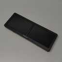 Geevon Weather Stations Wireless Indoor Outdoor Thermometer with Atomic Clock, HD Color Display Digital Temperature Humidity Gauge with Brometer, Comfort Indicator, and Adjustable Backlight (Black)