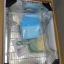 Stainless Steel Sifting Litter Box for Rabbit (XL)