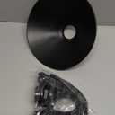 Plug in Pendant Light, Industrial Hanging Light with Plugin Cord On/Off Switch, Farmhouse Pendant Lights with Plug-in Cord, Vintage PendantLight Fixture, Hanging Lamps (Black)