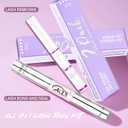 GAQQI Lash Bond and Seal + Remover 3 in 1 Set, 10ml Lash Cluster Glue Waterproof for Eyelash Clusters, 5ml Eyelash Remover Gentle Formula, Strong Hold for 72H+