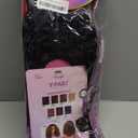 Outre Lace Front Wig - Perfect Hair Line - Swoop Series Y-Part 205 (OFF BLACK 1B)