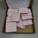 30 Pack Breast Cancer Awareness Lip Balms Bulk Small Pink Ribbon Thank You Lip Balms Gifts Set Breast Cancer Awareness Bulk Items Moisturizing Care Survivors Gifts for Women Men Survivors