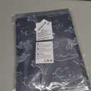 Blissful Diary Baby Splat Mat for Under High Chair, 50.4 x 50.4 Inch Wipeable Splash Mat, Waterproof and Washable, Anti-Slip Floor Protector, Safari Animals