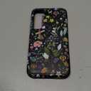 for Samsung Galaxy S22 Case - Women Cute Girls Phone Cover Cool Aesthetic Unique Design Teen Kawaii Flower Floral Heavy Duty Protective Hard Shockproof Military Grade Funda for Galaxy S22
