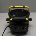 Outdoor Heaters for Patio-1500W Portable Electric Garage Heater with 2S Fast Heating, Overheat Protection, Thermostat, Space Heaters for Outdoor, Greenhouse, Room, Garage, Tent, Indoor Use