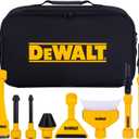 DEWALT 3-in-1 Pro 8-Piece Wet/Dry Vacuum Attachments Kit with Accessory Bag for Efficient Cleaning & Energy Saving, Compatible with Most Wet/Dry Vacs, DXVA00-0801