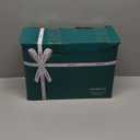 HOMKULA Ceramic Fruit Bowl for Kitchen Counter - 3 Tier Fruit Basket with Metal Stand, Tiered Fruit Stand for Countertop, Snack, Nuts, Cake, Dessert, Cute (Gold, Small)