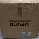 VEVOR 16 inch Exhaust Fan, Wall Mounted Attic Fan with Variable Speed, Temperature & Humidity Controller, 3000 CFM, Automatic Shutter