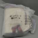 LOVEVOOK 40L Travel Backpack for Women,Carry on Luggage Backpack Flight Approved with 3 Packing Cubes,Waterproof Personal Item Travel Bag fits 17 Inch Laptop,Overnight Weekender Business Daypack (Large-40L-4Pcs, Beige White-brown)