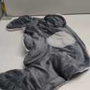 Graphene-Infused 1Min Fast Heating Pad, Deeper Pain Relief Weighted Heating Pads for Neck and Shoulders and Back, Heated Wrap with 6 Heat Options 4 Auto Timer, Gifts for Men Women Mom Christmas (Gray)