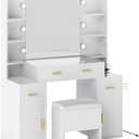 YITAHOME Makeup Vanity with Mirror, 3 Brightness