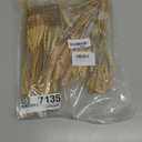 Sukh 100 Stems Dried Wheat Stalks for Decor - Sheaves Grass Natural Bunch Flowers Home Wedding Table Kitchen Boho Farmhouse Fall Arrangement DIY Decoration 12.9 Inches (Primary Color)