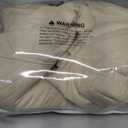 TAOCOCO 100% Waterproof Recliner Chair Cover, Non Slip Recliner Covers for Recliner Chair with Pocket, Washable Reclining Chair Cover Furniture Protector for Kids, Pets(23.6'', Cream)