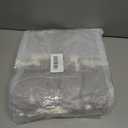 8 Pack Chunky Chenille Yarn for Crocheting & Knitting, 29.5yds 5 oz Each Skein Soft Fluffy Kitting Set, Thick Velvet Plush Yarn for Handcrafts Weaving Making Blankets (White Grey)