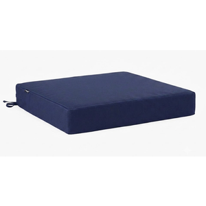Favoyard Outdoor 1pc Seat Cushion 22 x 22 Inch Waterproof & Fade Resistant Patio Furniture Cushions with Removable Cover Deep Seat Cushion with Tie Straps for Chair Sofa Couch