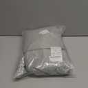 NICETOWN Silver Grey Blackout Curtains 63 inch Length for Kitchen, Grommet Energy Saving Thermal Window Treatments Light Blocking Drapes for Bedroom, 2 Panels, W46 x L63 