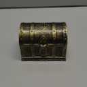 Sloosh Diving Gems Pool Toys, 16 Big Colorful Diamond with Pirate Treasure Chest, Swim Dive Toy for Kids Underwater Gemstone Swimming Training Gift Water Pool Games(Gold)