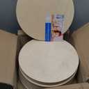 Wood Circles 12 inch 1/2 inch Thick, Unfinished Birch Plaques, Pack of 10 Wooden Circles for Crafts and Blank Sign Rounds, by Woodpeckers