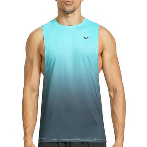 EZRUN Men's Tank Tops Swim Beach Sleeveless Shirt Quick Dry Gym Workout Stringer Muscle Tshirts Big and Tall 5 XL