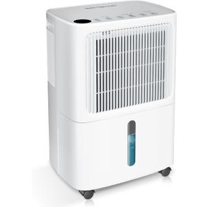 Dehumidifier 2500 Sq.Ft 31 Pint, Dehumidifier for Basements and Home with Drain Hose, 3 Operation Modes,Intelligent Humidity Control, 24HR Timer,Auto Defrost, Ideal for Large RV, Bathroom, Bedroom