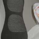 3 in 1 Back Massager, Electric Lumbar Support Pillow, Triple Fusion Back Massager for Pain Relief Deep Tissue, with Traction, Vibration & Heat and Against for Lower Backs&Spine Support (Black)