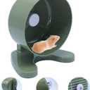Hamster Wheel, 6.5" Super-Silent Exercise Wheels, Dual-Bearings Quiet Spinner Running Wheels, 3 Installation Methods, Fits Any Hamster Cage, Hamsters Toy for Dwarf Hamsters, Gerbils, and Small Pets.