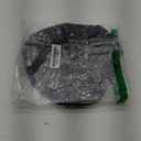 Men Wool Blend 8 Panel Newsboy Cap Tweed Cabbie Hat Snap Brim (7 5/8, Black)