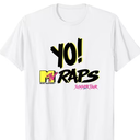 Yo mtv raps tshirt, White, 4x