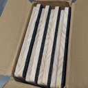 Dog Ramp for Stairs, 4 Pack Foldable Anti-Slip Stair Ramp for Small Dogs, Wooden Pet Steps for Senior, Adjustable Low-Angle Dog Stair