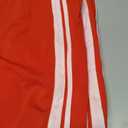 Track Pants Women High Waisted Striped Wide Leg Straight Lounge Pants Casual Sweatpants with Pockets (Red, XS)