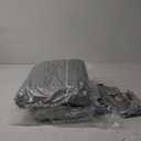 30 Layers Car Cover for Automobiles All Weather Waterproof, Outdoor Snowproof UV Protection Windproof, Door Zipper, Soft Cotton, Heavy Duty Universal Car Covers, (Silver, Fit Sedans 171"-180")
