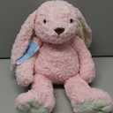 Tezituor Big Bunny Stuffed Animal Pink, 18 inch Large Stuffed Rabbit Plush Toy woth Long Ears, Hugging Soft Rabbit Plush Body Pillow Gift for Boys Girls