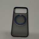 TORRAS 360 Magnetic Stand for iPhone 17 Pro Max Case, [Fit for MagSafe] [4X Military-Grade Protection] Slim Case for iPhone 17 Pro Max, 6.9", Translucent Deep Blue, Ostand O3 Fitness Series