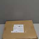 Amazon Basics Fluffy Washable Area Rug, Shaggy Carpet for Living Room, Bedroom, 5' W 7' L (Grey)