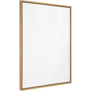 Kate and Laurel Sylvie Blank Framed Canvas Wall Art; 31.5x41.5 Natural; Modern Empty Canvas for Paint-Your-Own Art; Ready to Paint Premium Canvas Already Framed