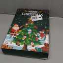 Sock Advent Calendar 2025 Funny Christmas Fluffy Socks for Adults 24 Days Christmas Countdown Advent Calendar 24 Pair Colorful Fluffy Warm Socks for Xmas Gifts