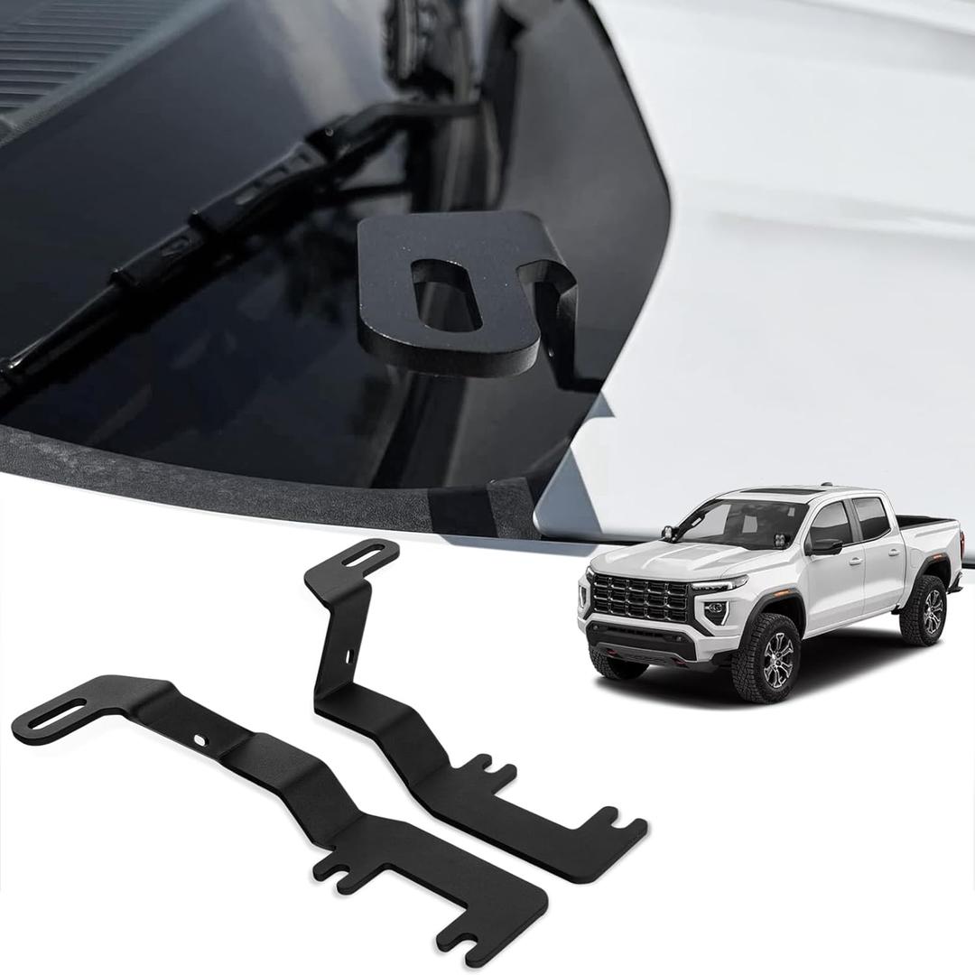 TECHPICCO Ditch Light Bracket Fit for Chevy Colorado/GMC Canyon 2023 2024 2025 2026 LED Light Mount Brackets Compatible with Chevy Colorado/GMC Canyon Accessories 2023+