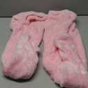 Over Knee Fuzzy Socks high Plush Stockings Fuzzy Long Leg Warmers Winter Home Fluffy Sleeping Socks (One Size, Pink)