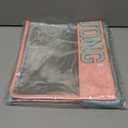 2 Pcs Mahjong Bags for Tiles, Mahjong Tile Bag with Zipper, Waterproof Accessories Storage Bag for Tiles (Pink, Blue)
