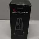 Ueteto Mechanical Metronome Black/Loud Sound Piano Drum Violin Guitar