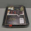 ZOBER 600D Oxford Fabric Large Rolling Christmas Tree Storage Bag - Fits 9 Ft Artificial Trees - Waterproof Christmas Tree Bag For Storage Box For Xmas, Durable Handles and Wheels - Card Slot - Black